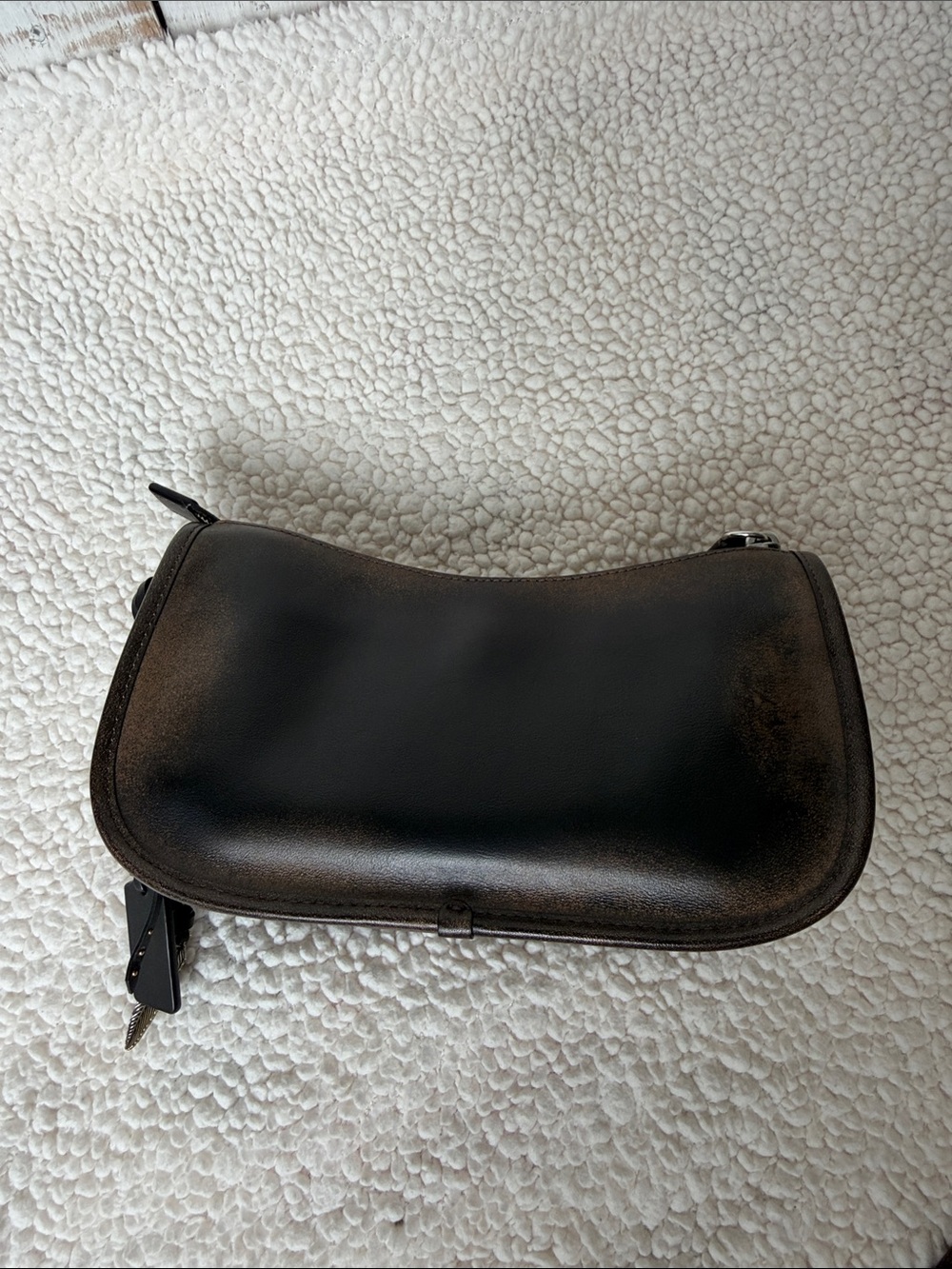 Coach Waverly in black Loved Leather NWT - Picture 5 of 9